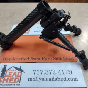 Bi-pod Extension for Weaver Picatinny Rail Mount - 30mm Carbon Fiber Tube/Serial #MLS-30BipodExt